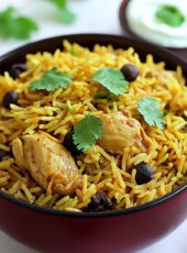 Andhra Chicken Biryani Recipe