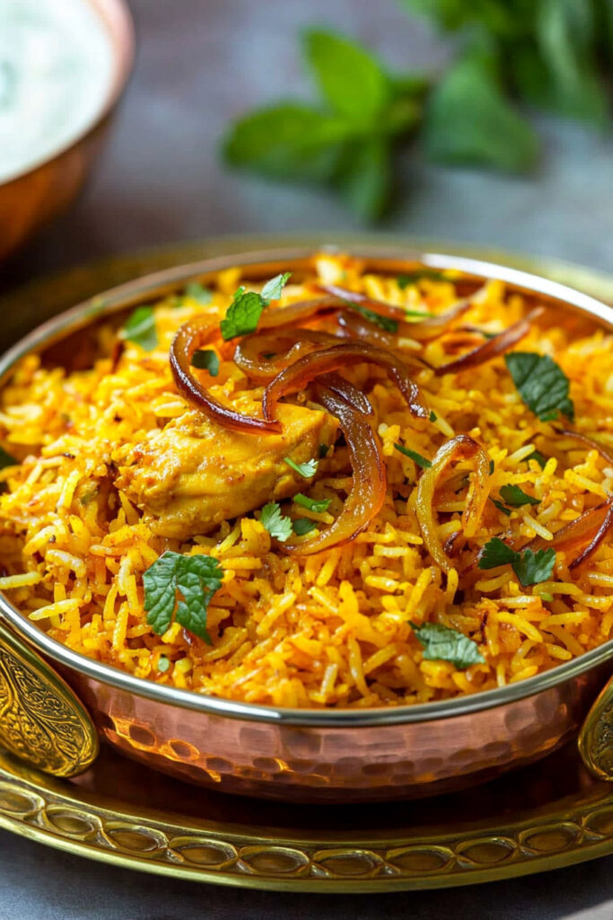 Butter Chicken Biryani Recipe