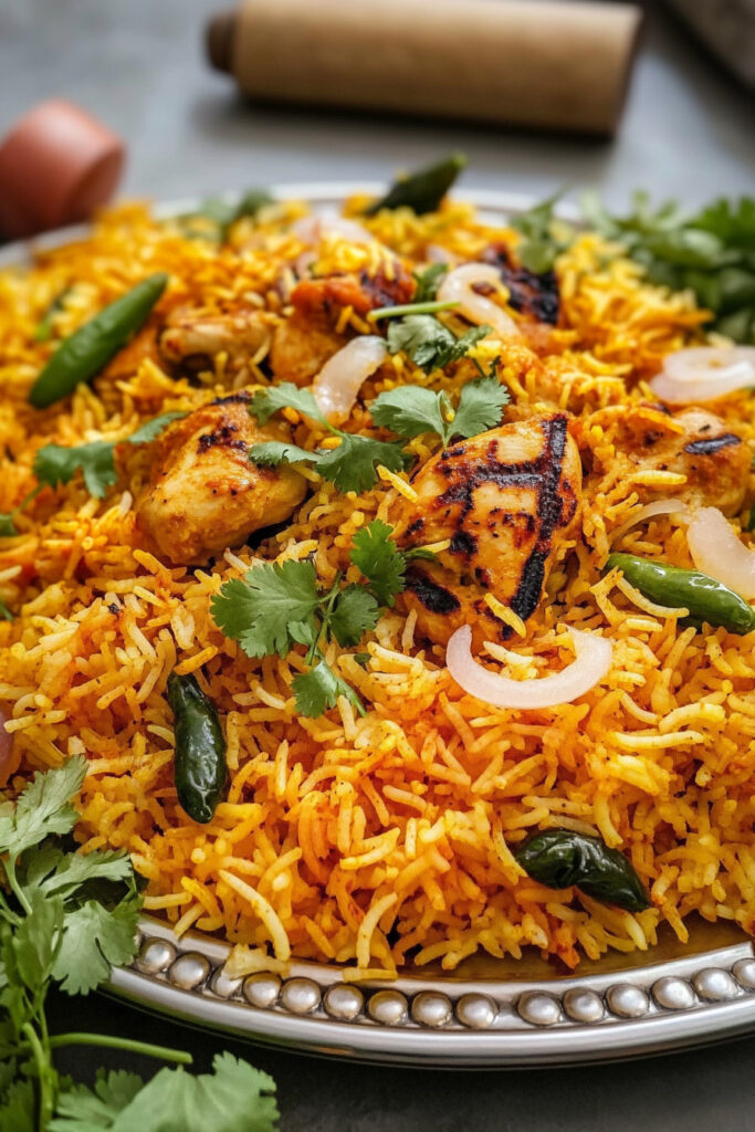 Chicken 65 Biryani