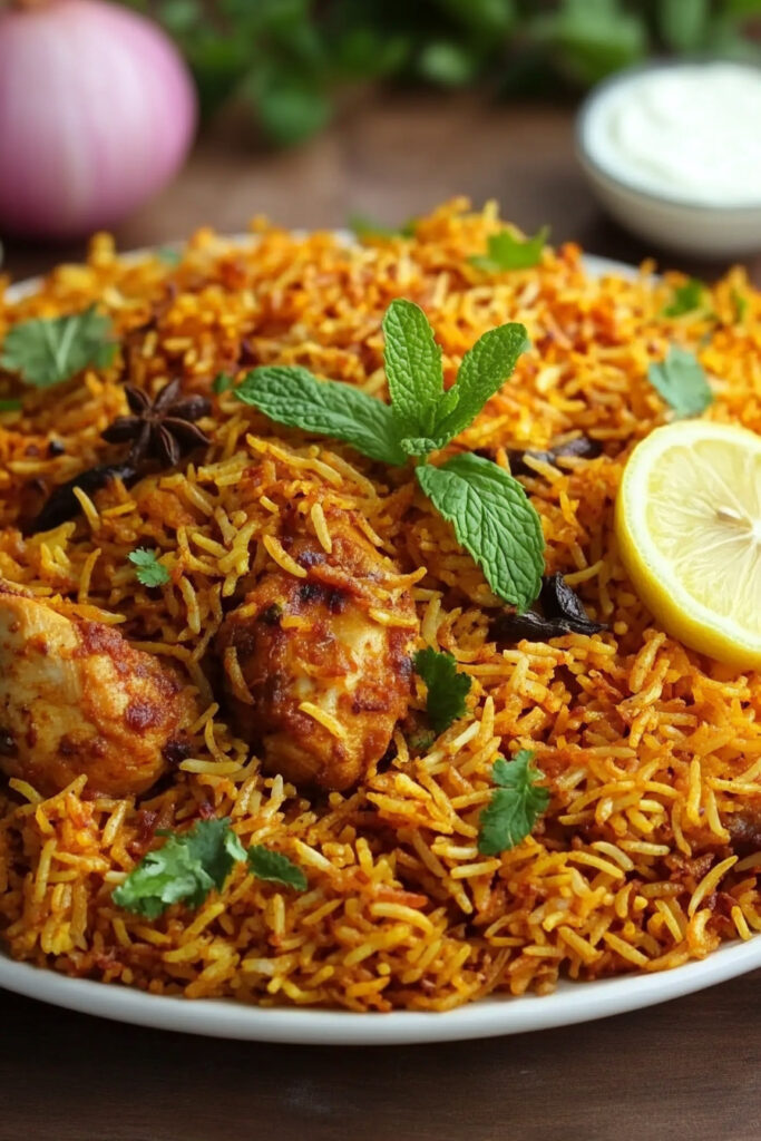 Chicken Dum Biryani Recipe