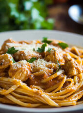 Creamy Chicken Pasta (Indian Style Pasta)