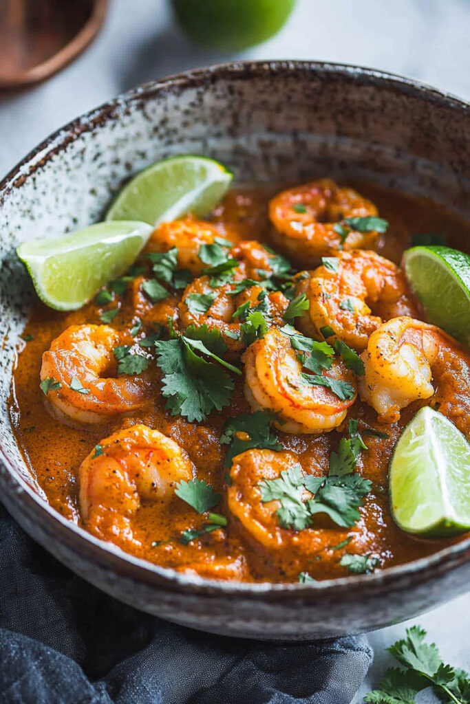 Cook the Indian Coconut Shrimp Curry