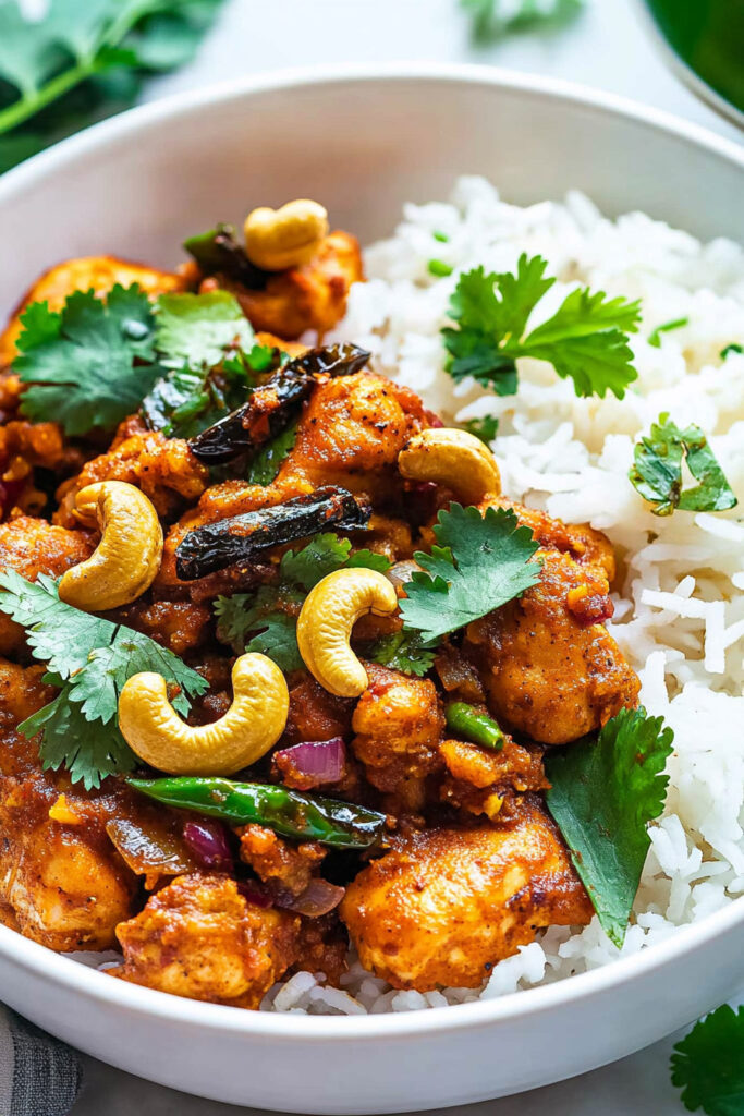 Cooking Andhra Chicken Fry