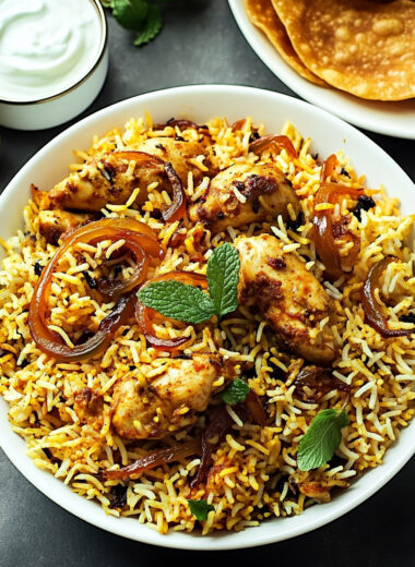 Hyderabadi Chicken Biryani