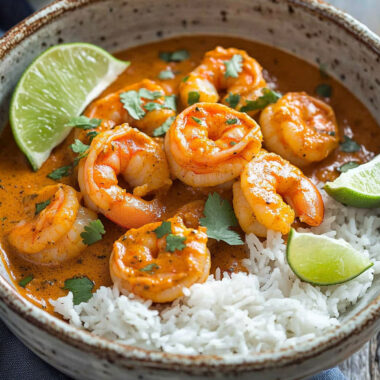 Indian Coconut Shrimp Curry