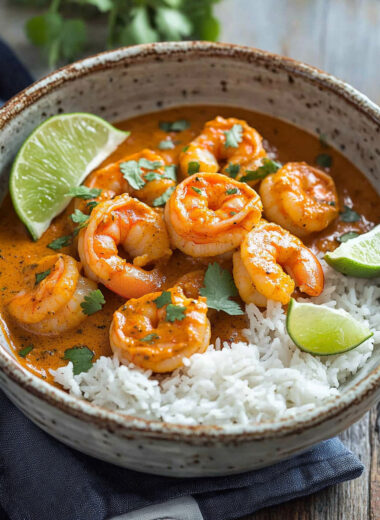 Indian Coconut Shrimp Curry