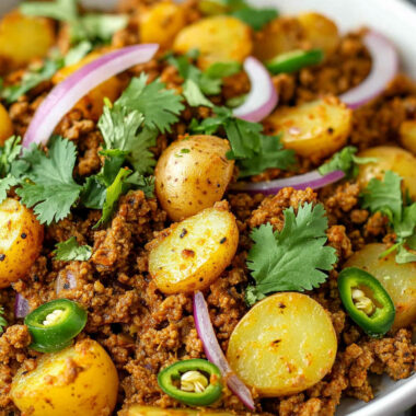 Indian Keema Aloo