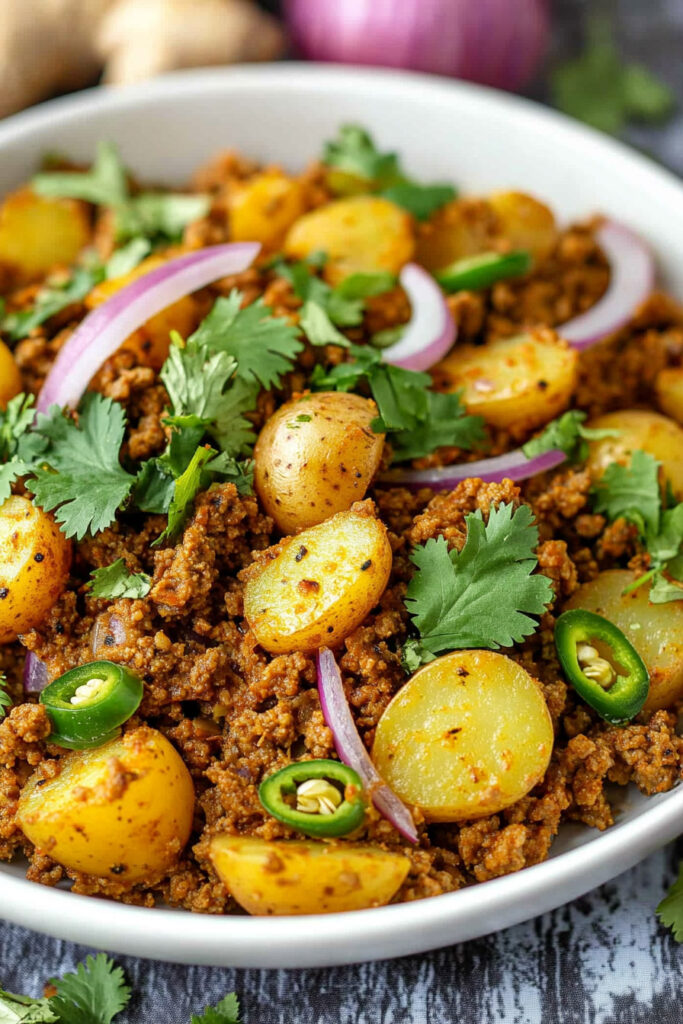 Indian Keema Aloo