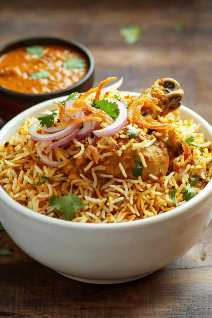 Instructions Gongura Chicken Biryani