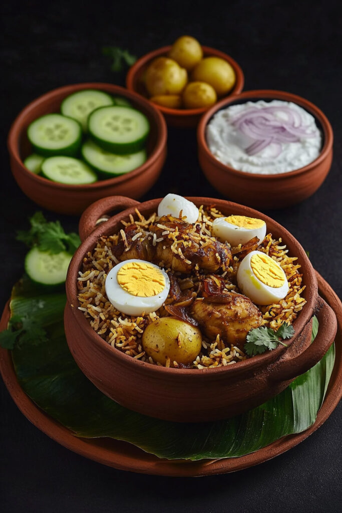 Kolkata Chicken Biryani Recipe