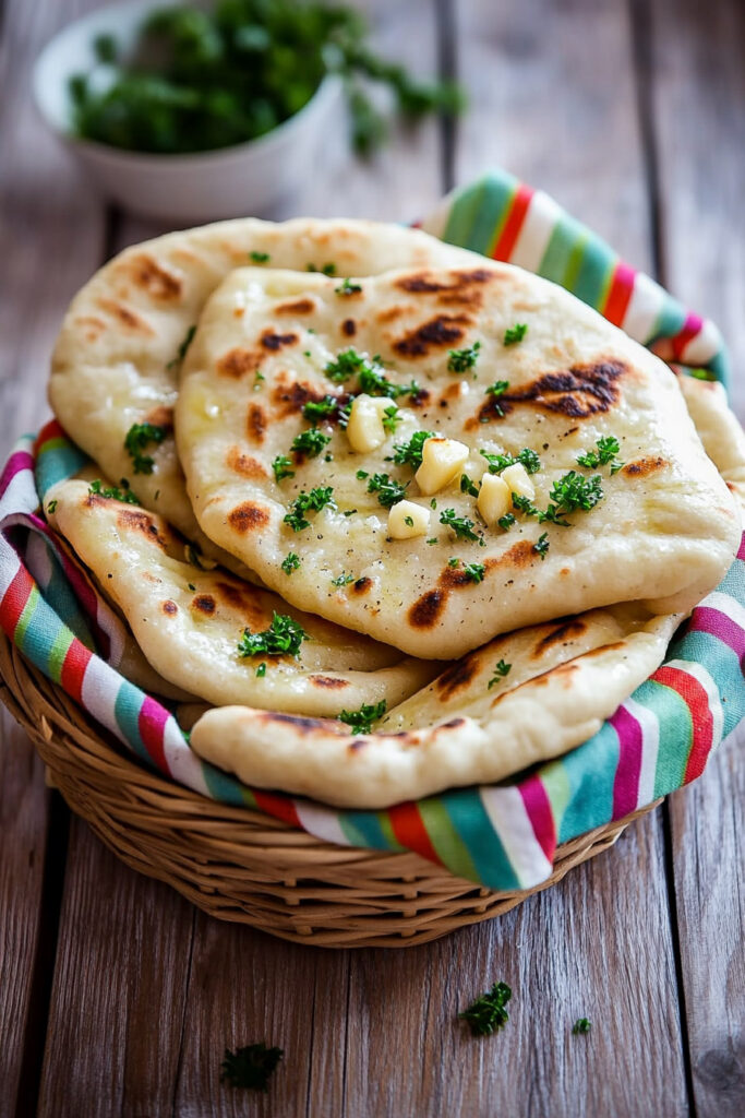 Make No-Yeast Garlic Butter Naan