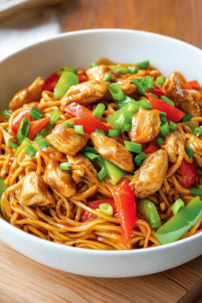 Method Cook Chicken Noodles