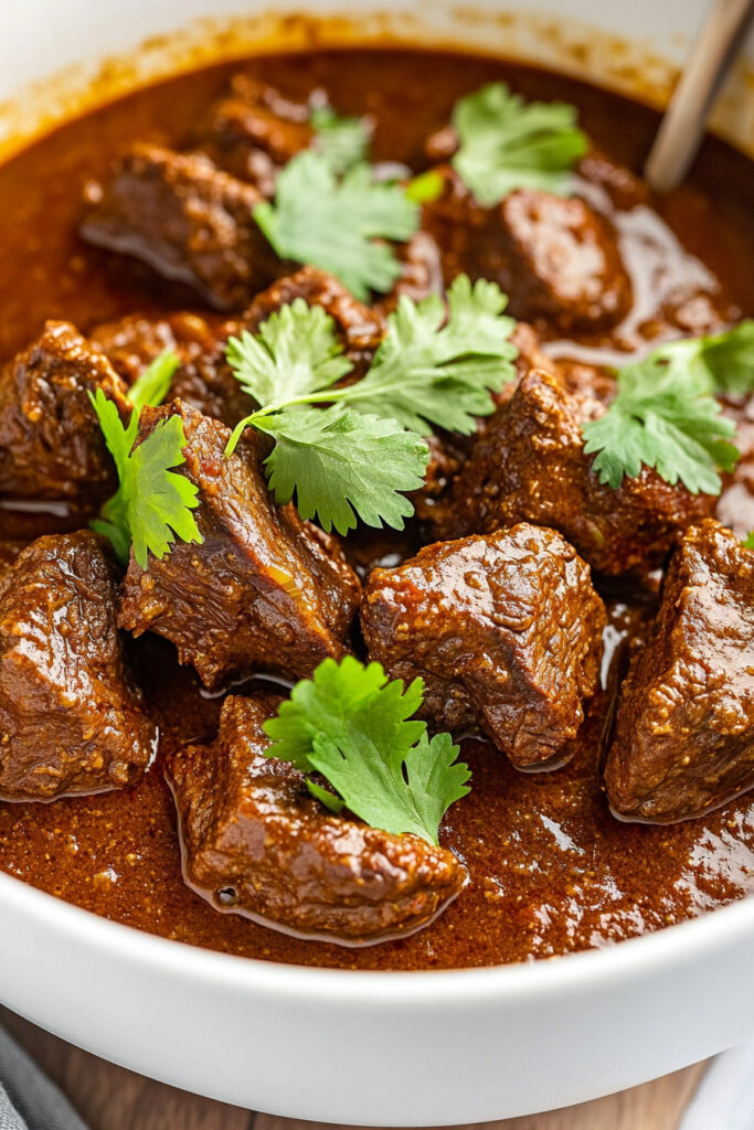 Serving Suggestions Beef Vindaloo