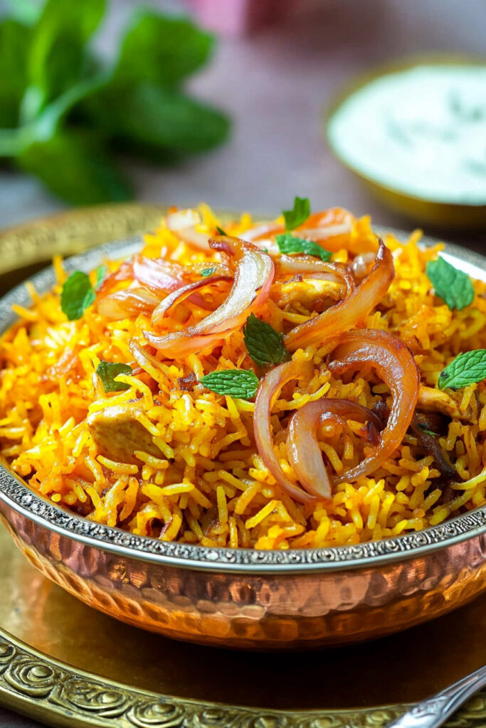 Serving Suggestions Butter Chicken Biryani