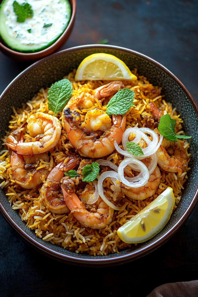 Variations Prawn Biryani